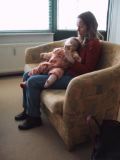 Op de bank